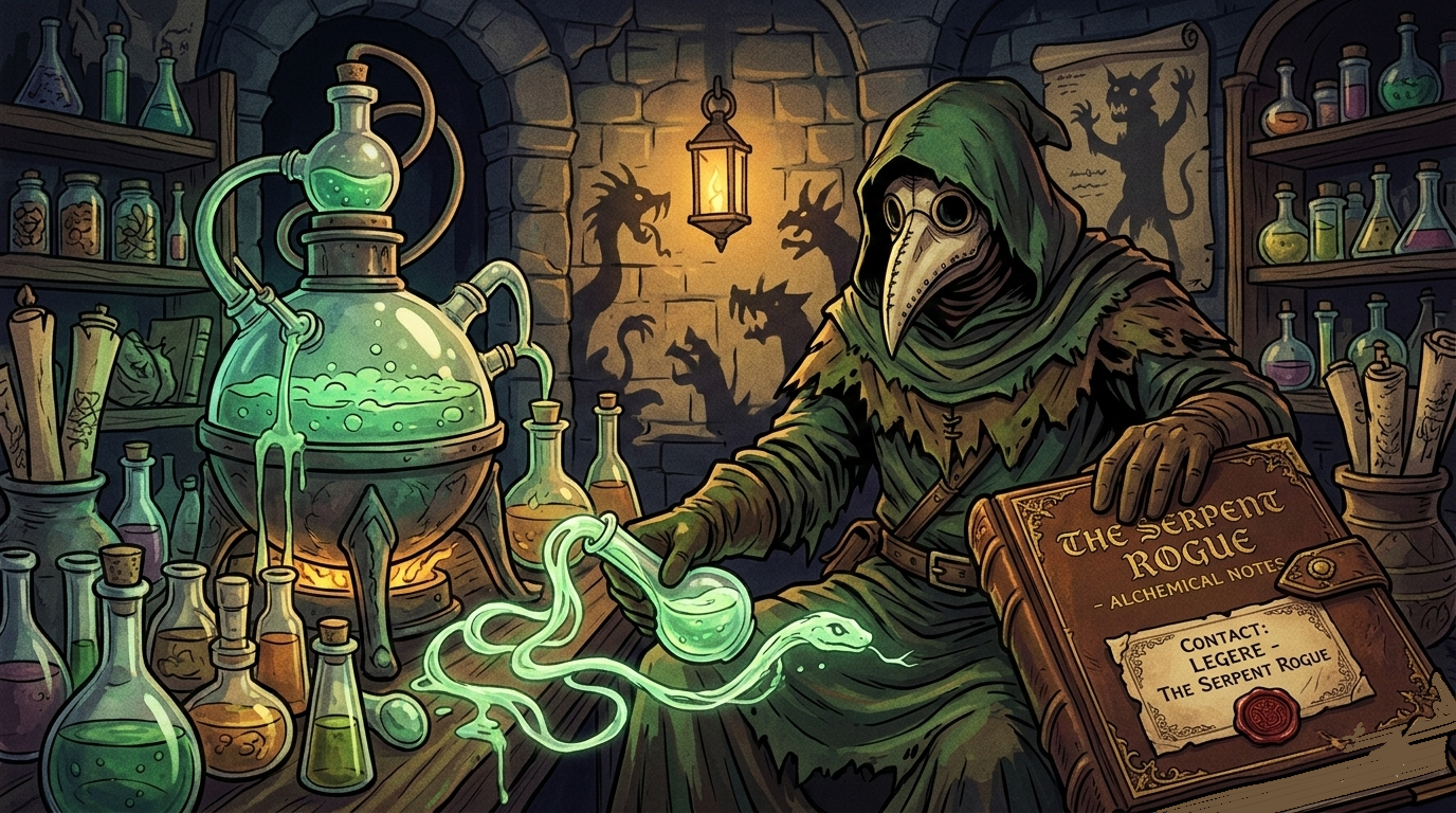 Contact Legere TheSerpentRogue