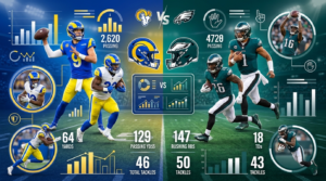 Los Angeles Rams vs Philadelphia Eagles Match Player Stats