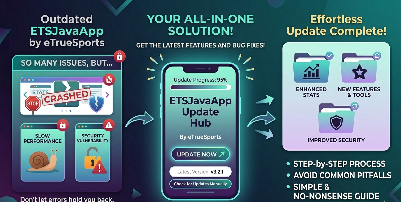 How to Update ETSJavaApp by eTrueSports
