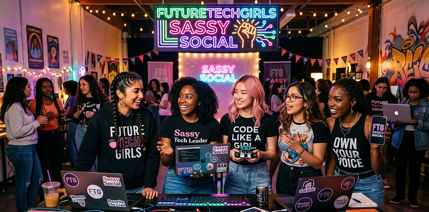 FutureTechGirls Sassy Social